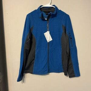 North End Blue/Black Lightweight Zip Up